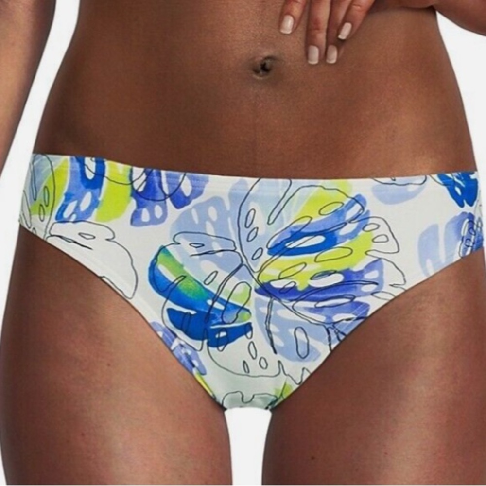Tommy Hilfiger Leaf Print Bikini Bottom NWT